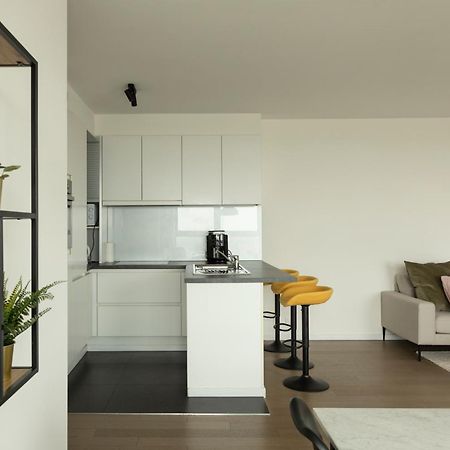 Uniek Appartement - Mooiste En Hoogste Uitzicht Op Antwerpen! - Incl Gratis Parking Exterior foto