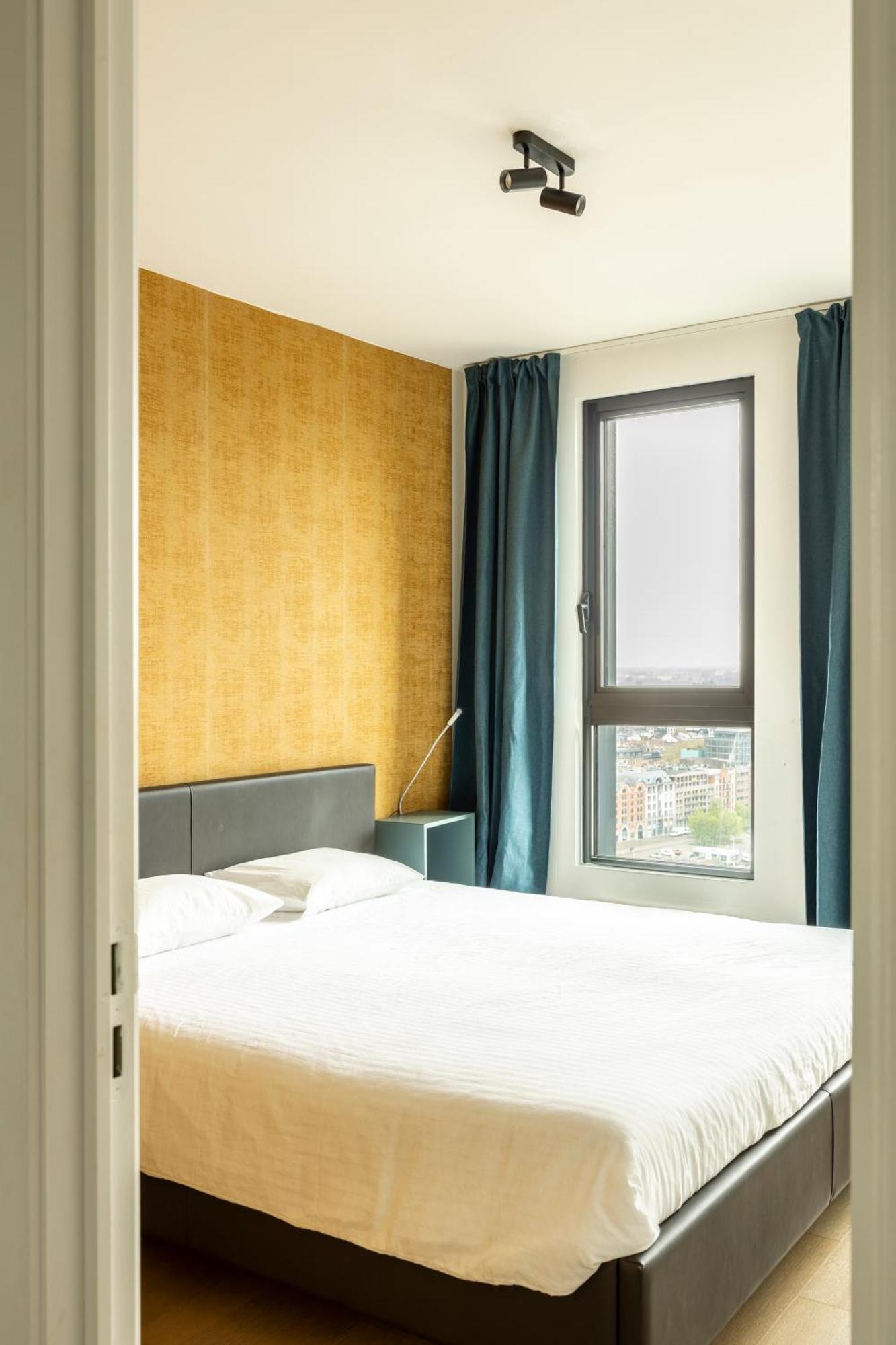 Uniek Appartement - Mooiste En Hoogste Uitzicht Op Antwerpen! - Incl Gratis Parking Exterior foto